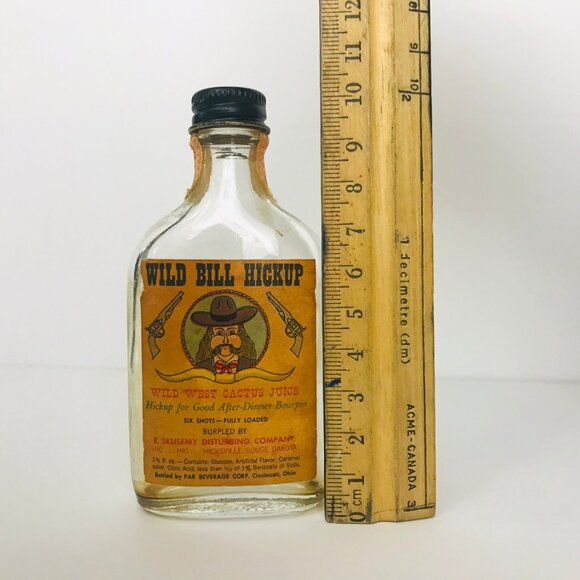 Vintage Small Novelty Western Cowboy Bottle - Picture 4 of 5